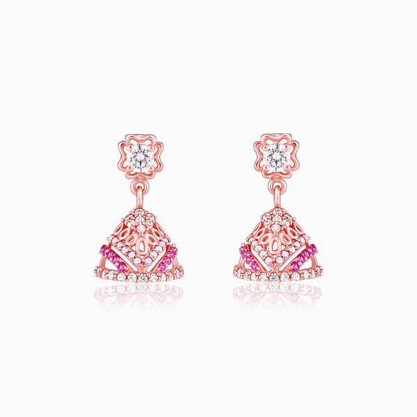 Rose Gold Earrings